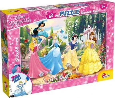 Dėlionė Lisciani Dvišalis Puzzle Plius 60 Princess