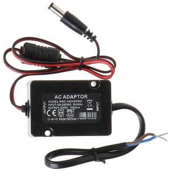 Maitinimo šaltinis DC 12V 1000mA (1A) 12W hermetiškas