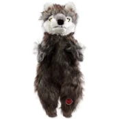Žaislas šuniui Plaček Skinneeez Wolf 793655, 34 cm, rudas kaina