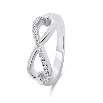 Sidabrinis žiedas moterims Brilio Silver RI052W, Clear
