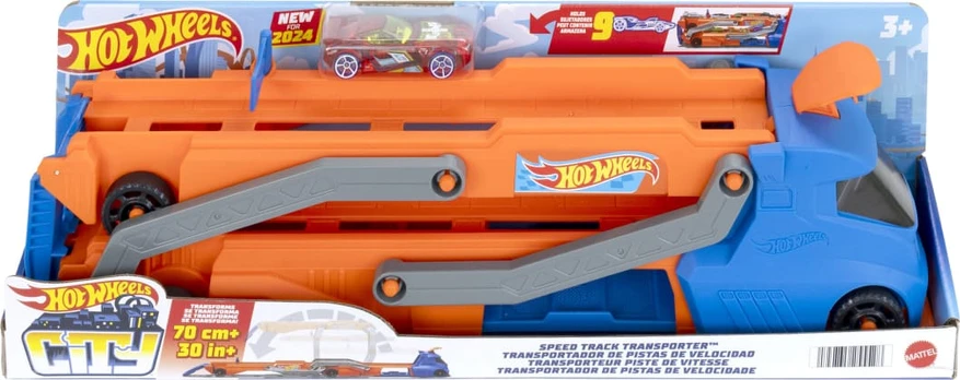 Mattel HOT WHEELS transporteris – Greitis mieste (HYT83)