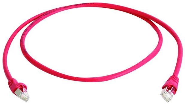 Telegärtner patch cable SFTP CAT 6A raudona 1,0m