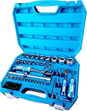 Įrankių rinkinys, 1/4“ ir 1/2“ Hoegert Technik HT1R424 kaina