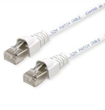 Telegrtner TELEGÄRTNER Patch kabelis RJ45 S/FTP, kat. 6A, LSZH, baltas, 1,5 m