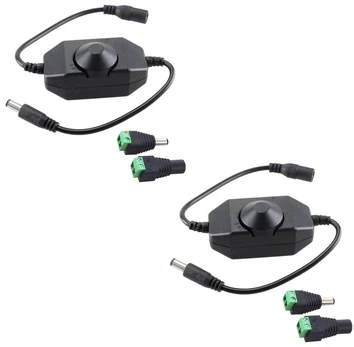 Led Šviesos Reguliatorius 12v 24v 4a su Dc Lizdu