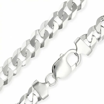 Sidabrinė grandinėlė "Curb" Brasco 63855