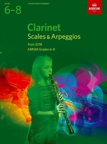 Clarinet Scales & Arpeggios, ABRSM Grades 6-8