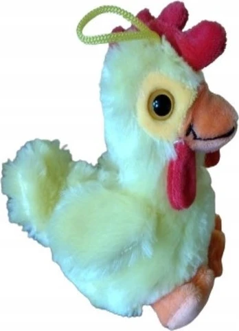 Plastikinė vištelė su garsu, 14 cm