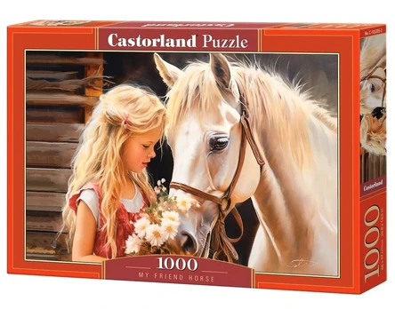 Puzzles 1000 elements My friend Horse