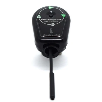 Lizdinio termostato modelis EF16Pв, juodas