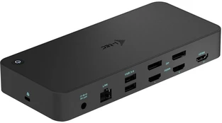 I-tec USB 3.0 / USB-C / Thunderbolt, 3x 4K prijungimo stotis + maitinimo tiekimas kaina