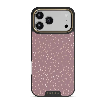 Hot Cocoa - Spotted iPhone 17 Pro Max Case, Elite Dark (MagSafe) / Gold
