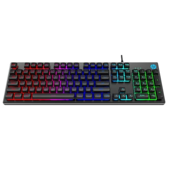 HP K500F Membrane Gaming Keyboard RGB / USB / ENG