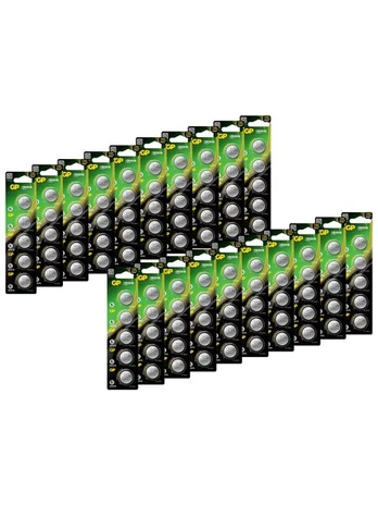 GP elementai CR2016, LITHIUM 3V, 100 vnt