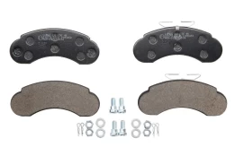 BRECK 21573 00 706 00 Brake pad set kaina