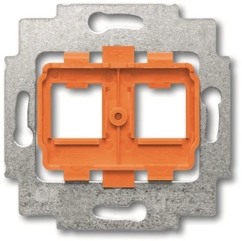 ABB BUSCH JAEGER BJ Tragring orangener Sockel 1819 Daten-Kommunikations-Technik