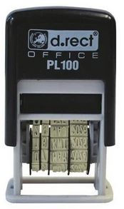 Datos spaudas Pl100 juodas Drect