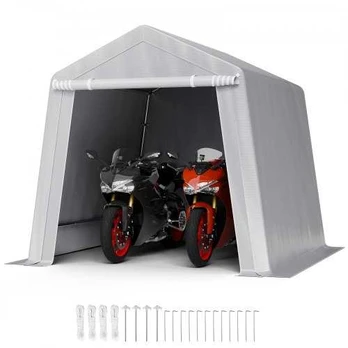 Lauko sandėliavimo pastogė 8x8 ft