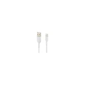 USB kabelis Belkin Boost Charge Braided USB-A to USB-C 1.0m baltas kaina