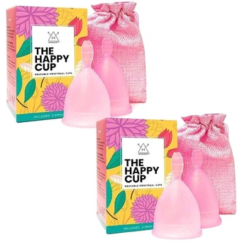 Menstruacinė taurelė HAWWWY Premium Soft, 2x2 vnt.