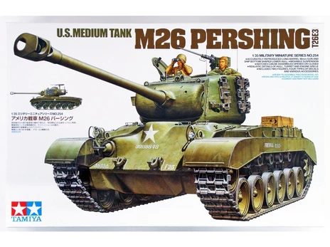 Konstruktorius Tamiya - U.S. Medium Tank M26 Pershing (T26E3), 1/35, 35254