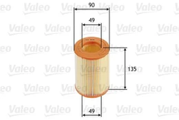 Oro filtras VALEO 585681 kaina