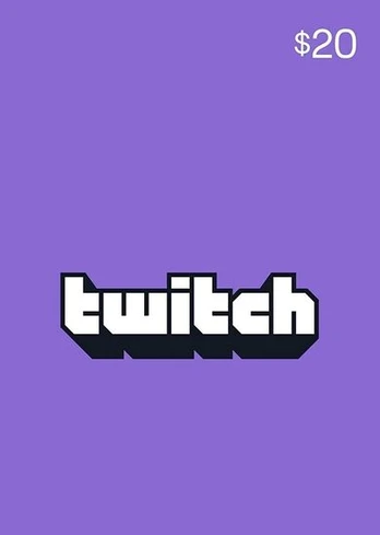 Twitch Gift Card 20 USD Key UNITED STATES