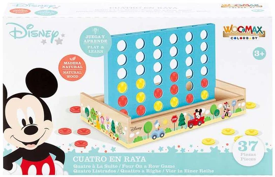 Woomax Disney Four in a Row wooden game