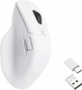 Keychron M6 1K Hz Light 78g Ergonomic Baltas Wireless Mouse
