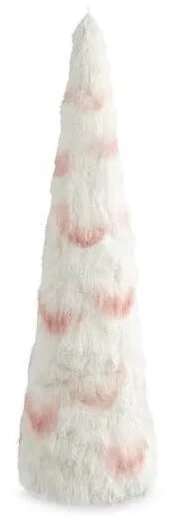Figūrėlė, "Eglutė", 12 cm, balta/rožinė