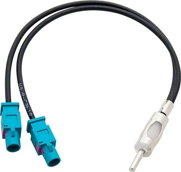 Blow Oem Automobilio antenos adapteris Ford 2xFAKRA (M)-DIN kištukas