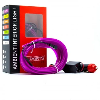LED strip for car interior lighting, 5m, purple, 12V, EPAL5M