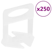 Plytelių išlyginimo spaustukai, 250vnt., 2mm kaina