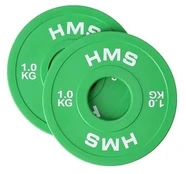 CBRS10 OLYMPIC BUMPER PLATE 2 x 1 KGS HMS kaina