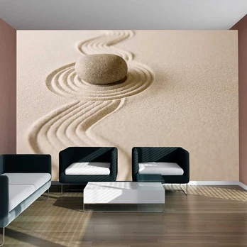 Artgeist Fototapetas - Zen sand garden