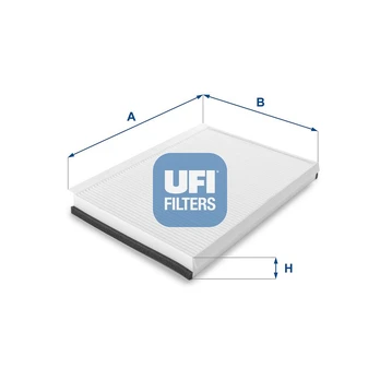 Filtras, salono oras UFI 53.137.00