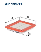 Oro filtras FILTRON AP 199/11