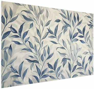 Artgeist Plakatas - Delicate Botanical Motif with Mėlyna Leaves