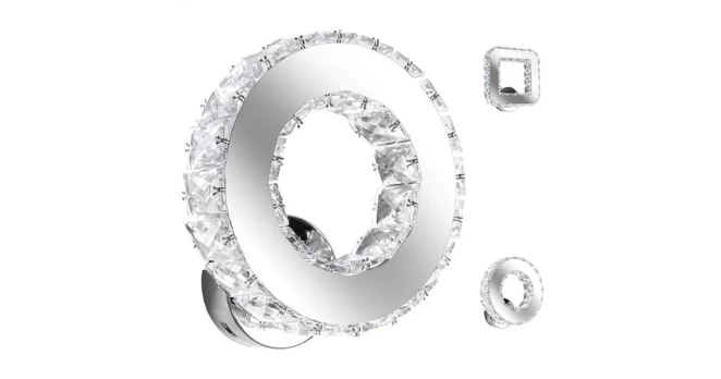 Sieninis Led Šviestuvas „Square – Round“