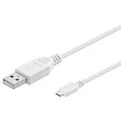 PremiumCord Kabelis micro USB 2.0, A-B 2m