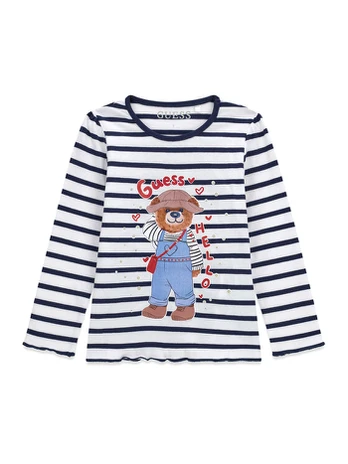 Guess Palaidinė K6BI13 K5840 Balta Regular Fit