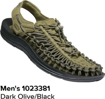 Keen UNEEK MEN Dark Olive/Black - 45