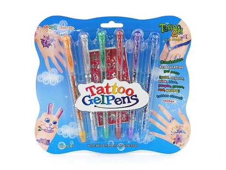 Tatuiruočių rašikliai ir lipdukai