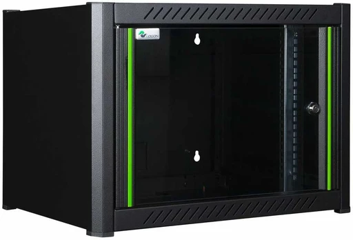 Lanview 19" 7U W=600mm D=450mm H=423mm WALLMOUNT Juodas