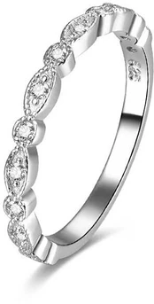 Beneto Sidabrinis ring with zircons AGG167