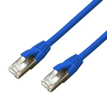 MicroConnect CAT6A S/FTP 1m Mėlyna LSZH