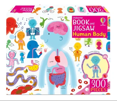 Usborne Book and Jigsaw Human Body