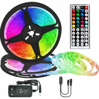 LED juosta Gordon, SMD 5050 RGB LED, 5m