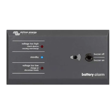 Victron Energy GX akumuliatoriaus lygio gedimo indikatorius