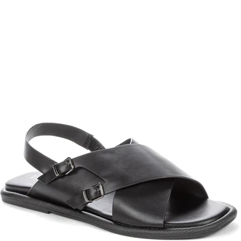 Basutės moterims, Juoda, SANDALS
